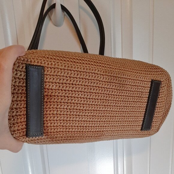 The Sak X Elliott Lucca Woven Nylon & Leather Trim Shoulder Bag - Picture 10 of 16